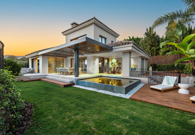 Elegante villa en los mejores Valles de Golf de Marbella