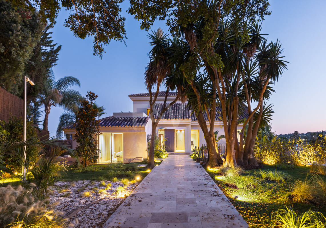 Villa élégante dans les meilleures vallées de golf de Marbella