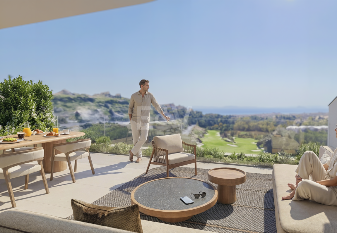 Grand Penthouse at AZUREAN Marbella – Sky-High Luxury with Private Pool & Panoramic Sea Views