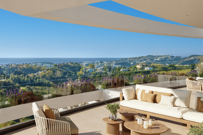 Grand Penthouse im AZUREAN Marbella – Exklusive Residenz mit Privatpool und panoramischem Meerblick