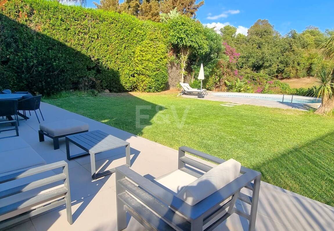 Modern Villa for Long Term Rent in Guadalmina Alta