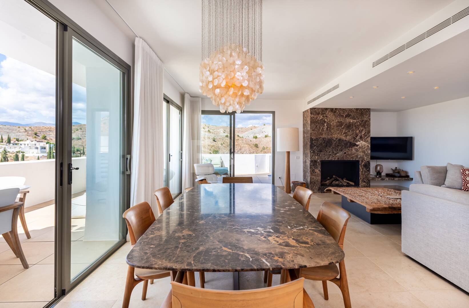 First Line Golf Duplex Penthouse with Private Pool and Sea Views