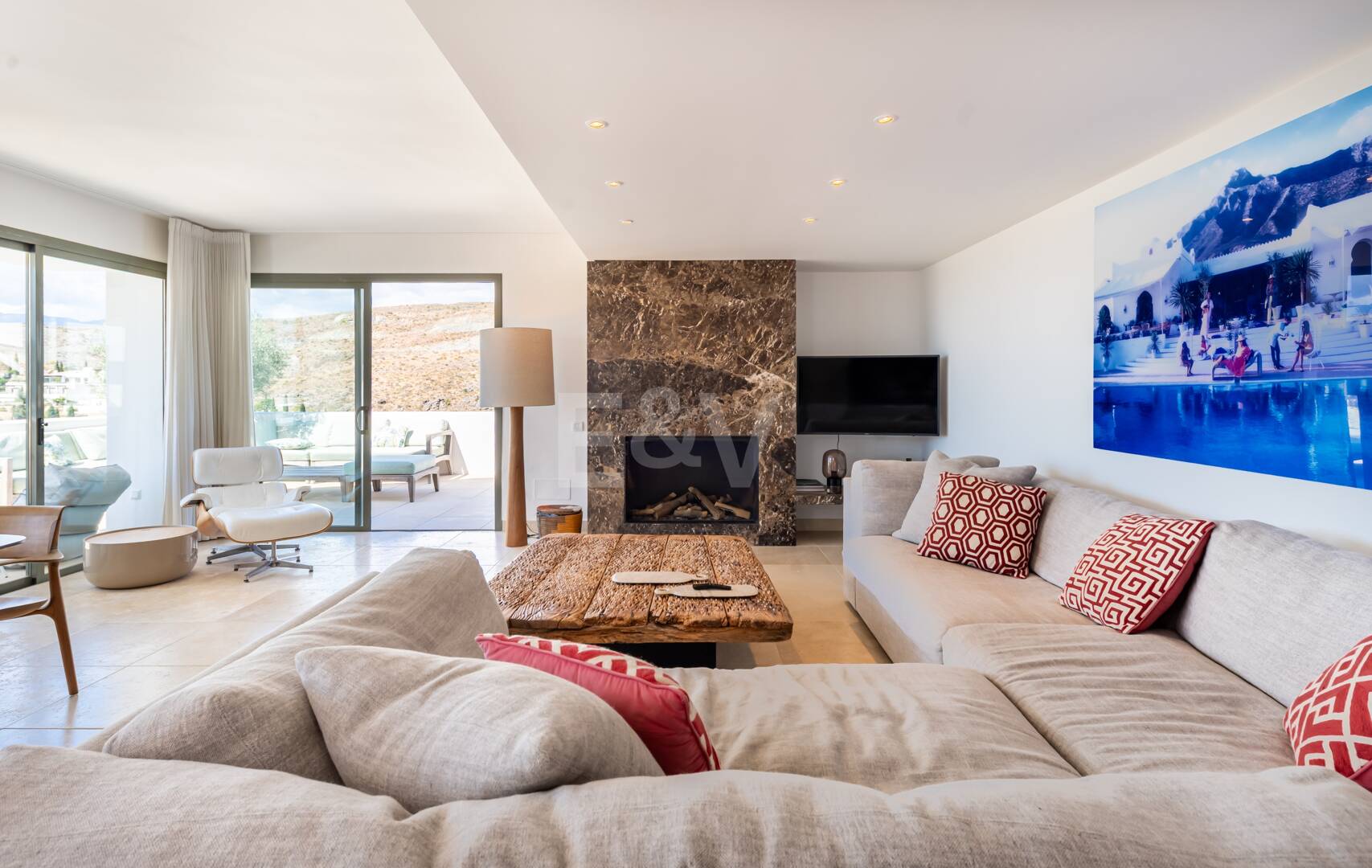 Duplex Penthouse in Erster Reihe zum Golfplatz mit Privatem Pool und Meerblick