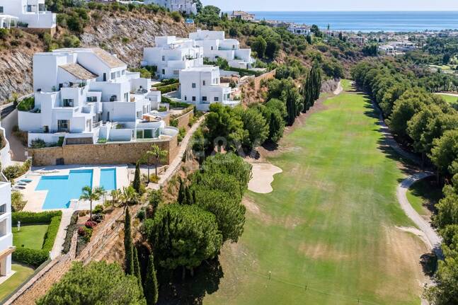 First Line Golf Duplex Penthouse with Private Pool and Sea Views