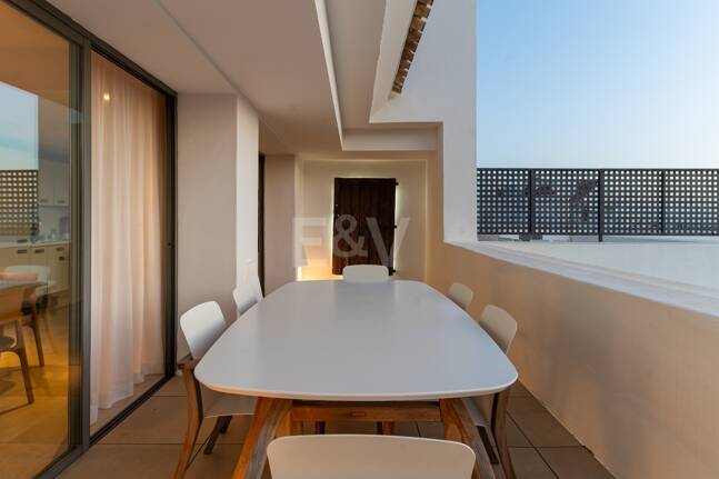 First Line Golf Duplex Penthouse with Private Pool and Sea Views