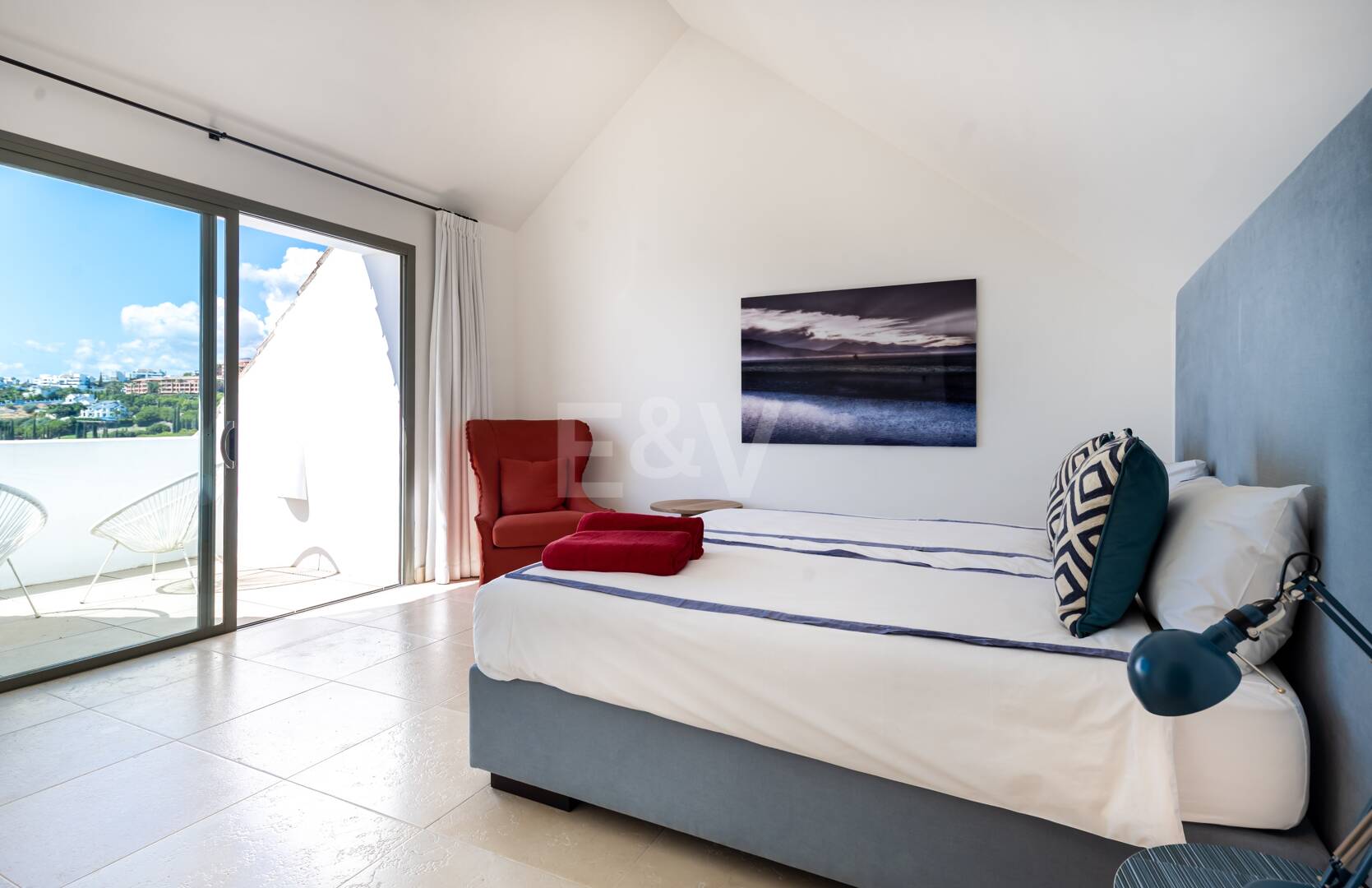 Duplex Penthouse in Erster Reihe zum Golfplatz mit Privatem Pool und Meerblick