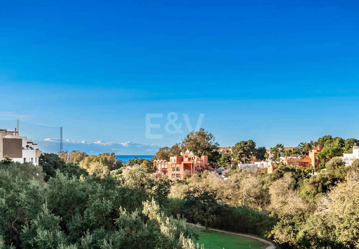 Townhouse med golf och havsutsikt, idealisk för investeringar och semesteruthyrning