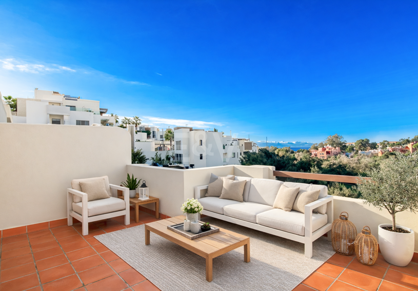 Townhouse med golf och havsutsikt, idealisk för investeringar och semesteruthyrning