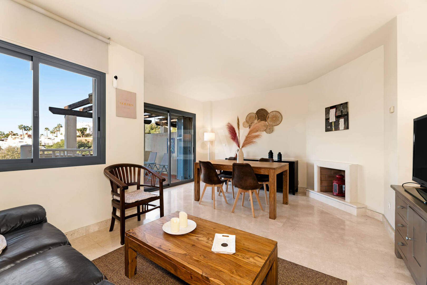 Townhouse med golf och havsutsikt, idealisk för investeringar och semesteruthyrning