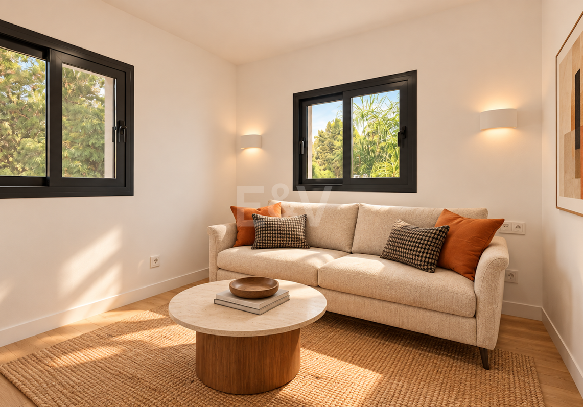 Modern Villa med privat pool och trädgård i El Rosario, Marbella