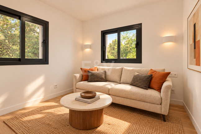 Modern Villa med privat pool och trädgård i El Rosario, Marbella