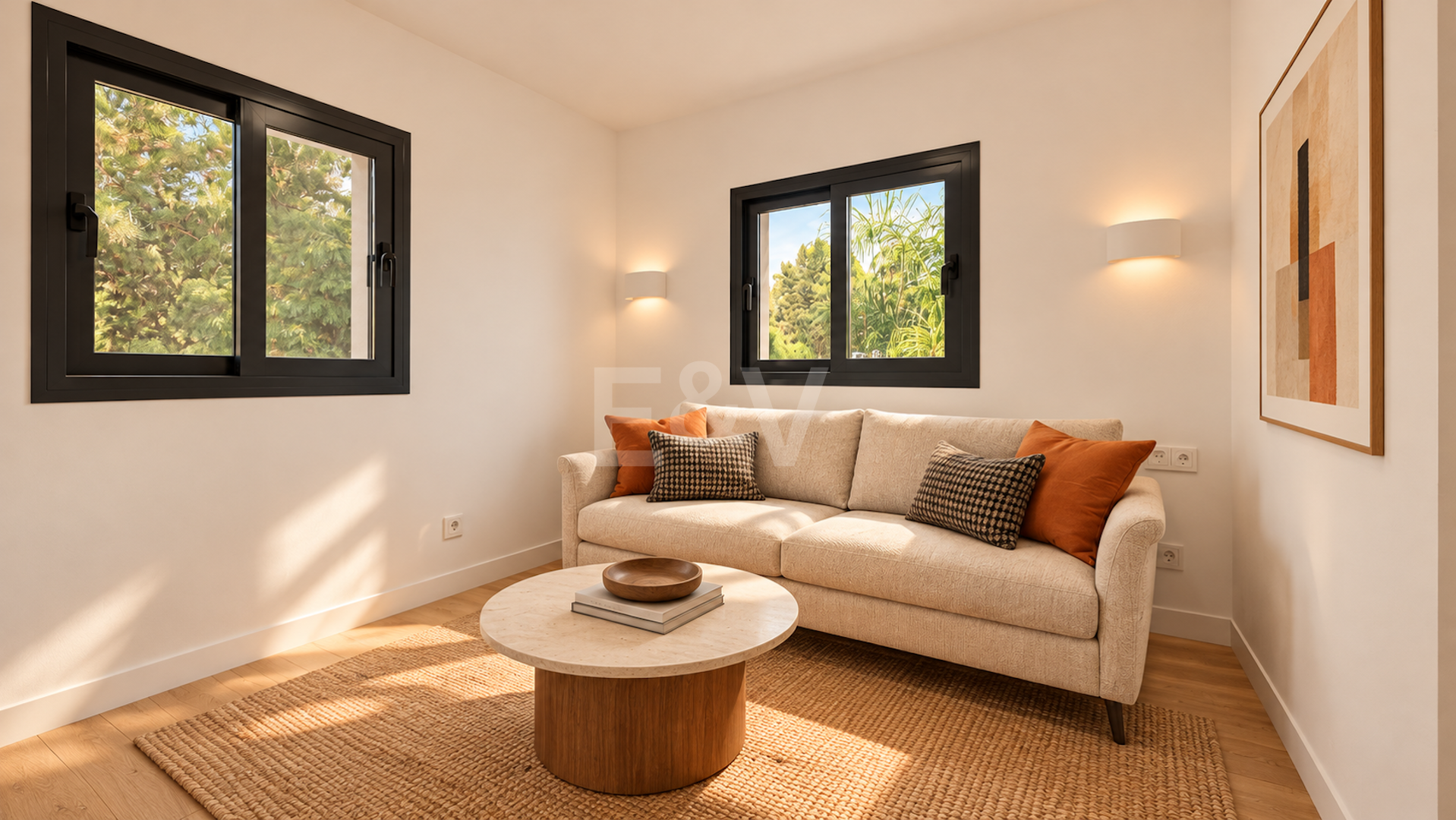Modern Villa med privat pool och trädgård i El Rosario, Marbella