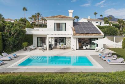 Oszałamiająca willa z panoramicznym widokiem na Los Naranjos Golf area