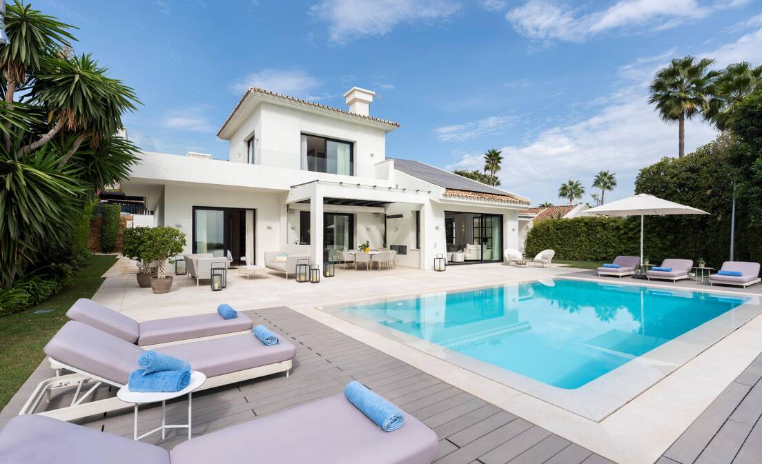 Impresionante villa con vistas panorámicas en la zona de Los Naranjos Golf