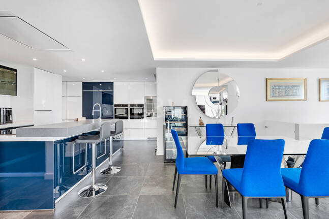 Contemporary Luxury Villa with Sea and Mountain Views