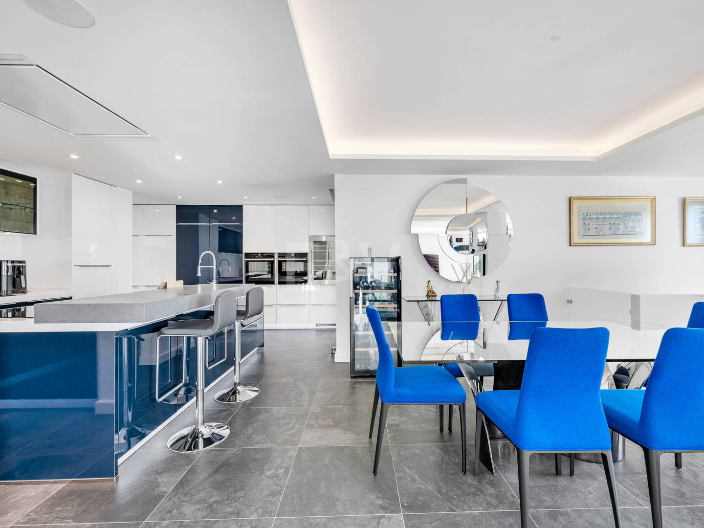 Contemporary Luxury Villa with Sea and Mountain Views