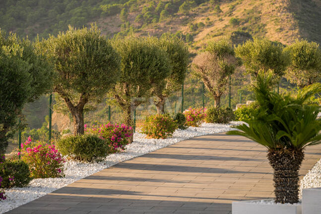 Architectural Masterpiece with Spectacular Sea and Mountain Views