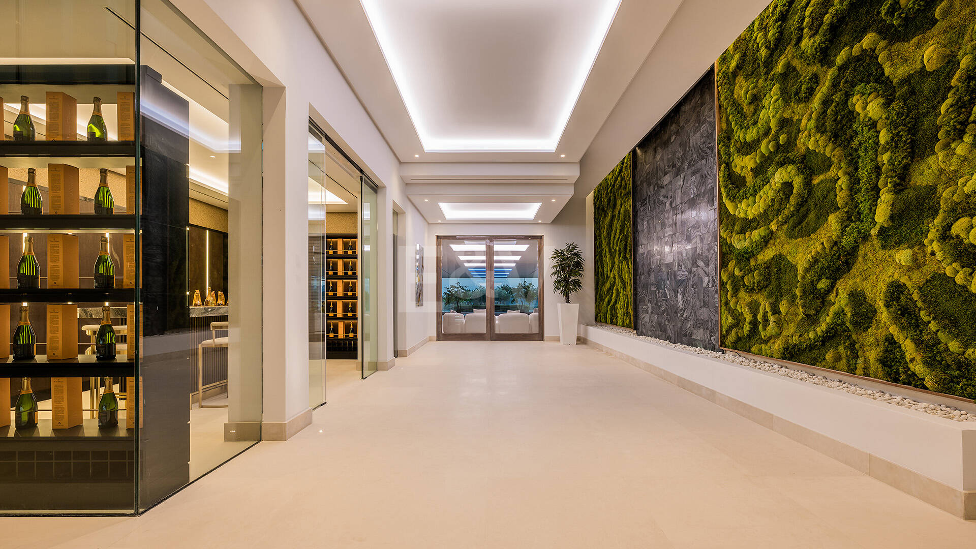 Architectural Masterpiece with Spectacular Sea and Mountain Views