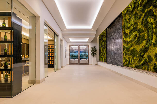 Architectural Masterpiece with Spectacular Sea and Mountain Views