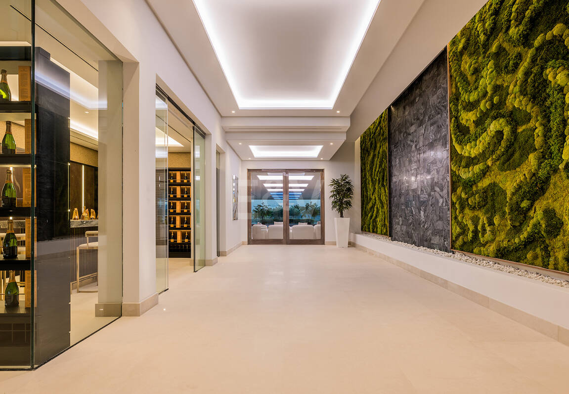 Architectural Masterpiece with Spectacular Sea and Mountain Views