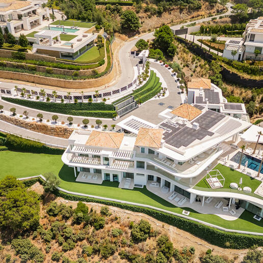 Architectural Masterpiece with Spectacular Sea and Mountain Views