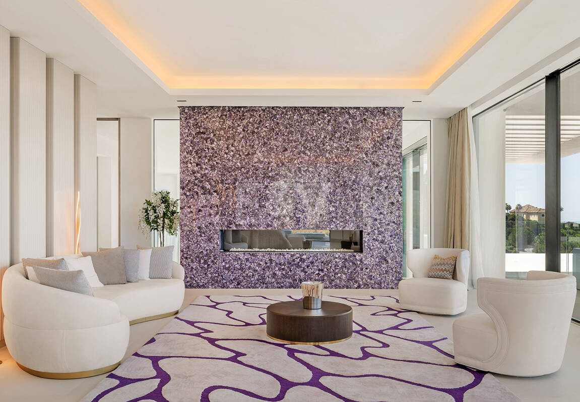 Architectural Masterpiece with Spectacular Sea and Mountain Views