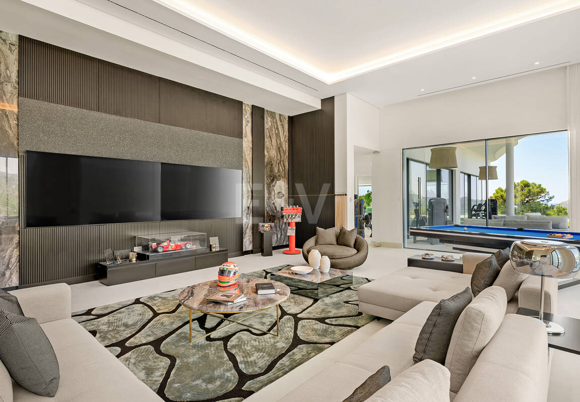 Architectural Masterpiece with Spectacular Sea and Mountain Views