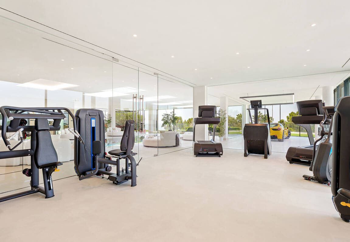 Architectural Masterpiece with Spectacular Sea and Mountain Views