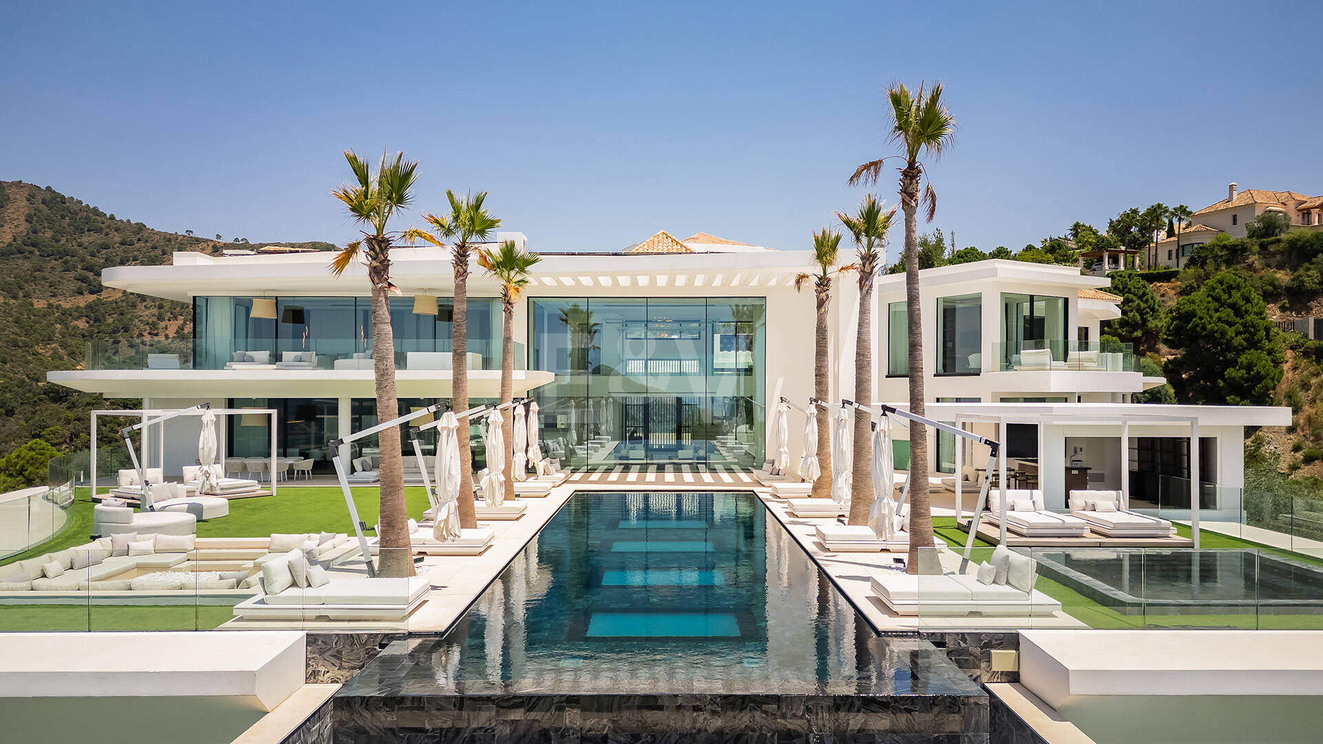 Architectural Masterpiece with Spectacular Sea and Mountain Views