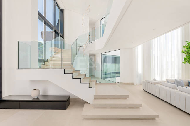 Architectural Masterpiece with Spectacular Sea and Mountain Views
