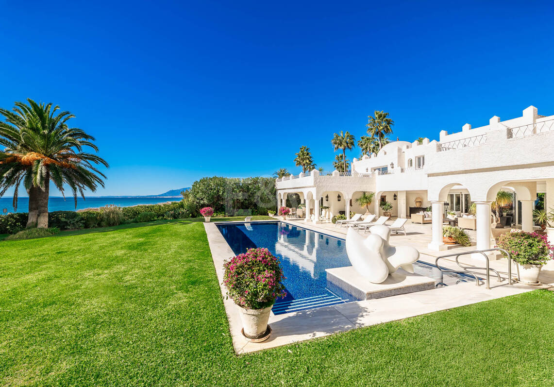Iconic Frontline Beach Estate with Private Beach Access