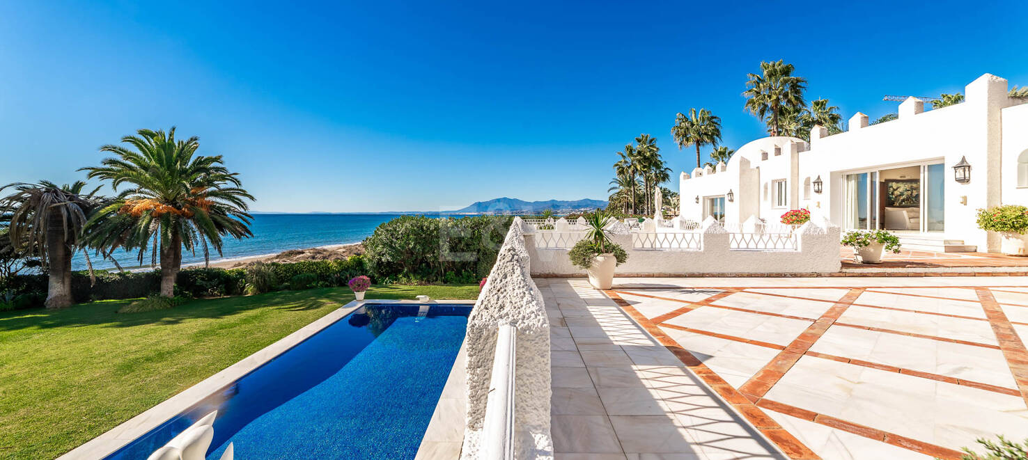 Iconic Frontline Beach Estate with Private Beach Access