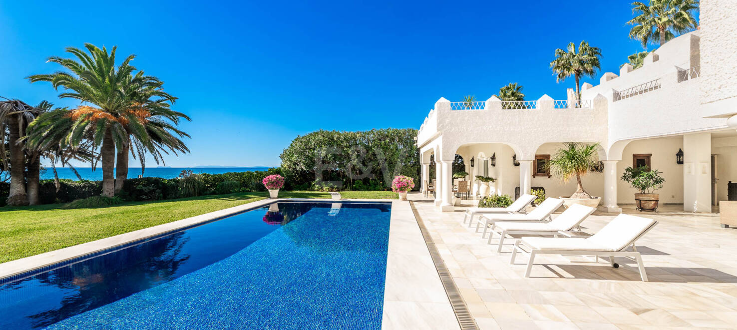 Iconic Frontline Beach Estate with Private Beach Access