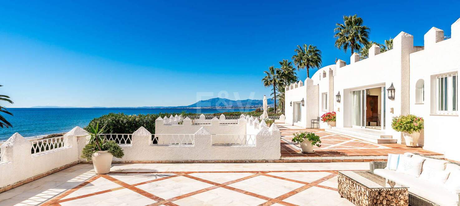 Iconic Frontline Beach Estate with Private Beach Access