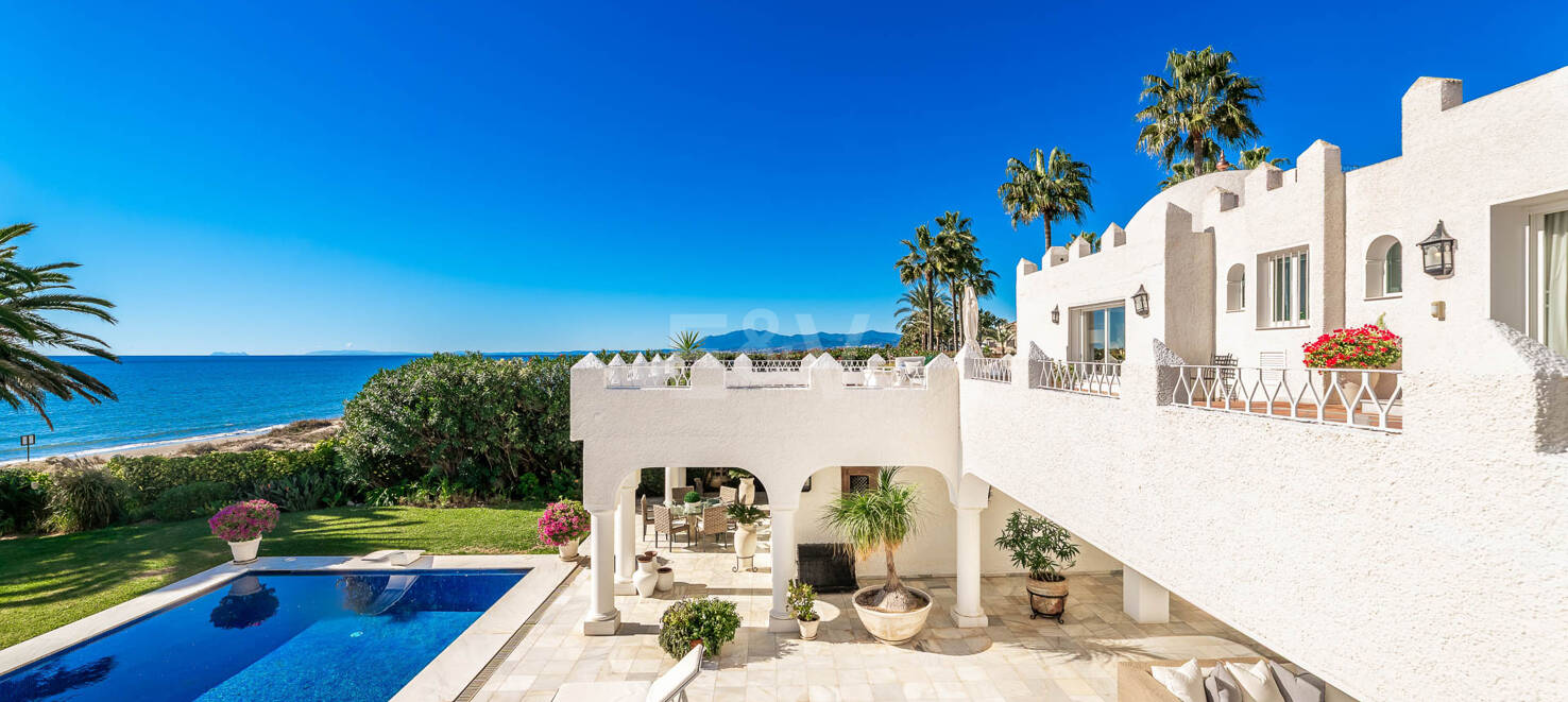 Iconic Frontline Beach Estate with Private Beach Access