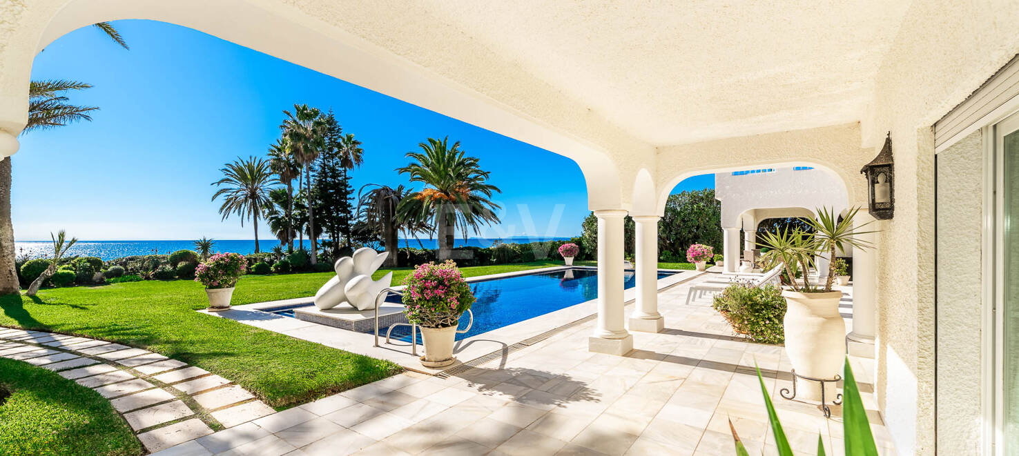 Iconic Frontline Beach Estate with Private Beach Access