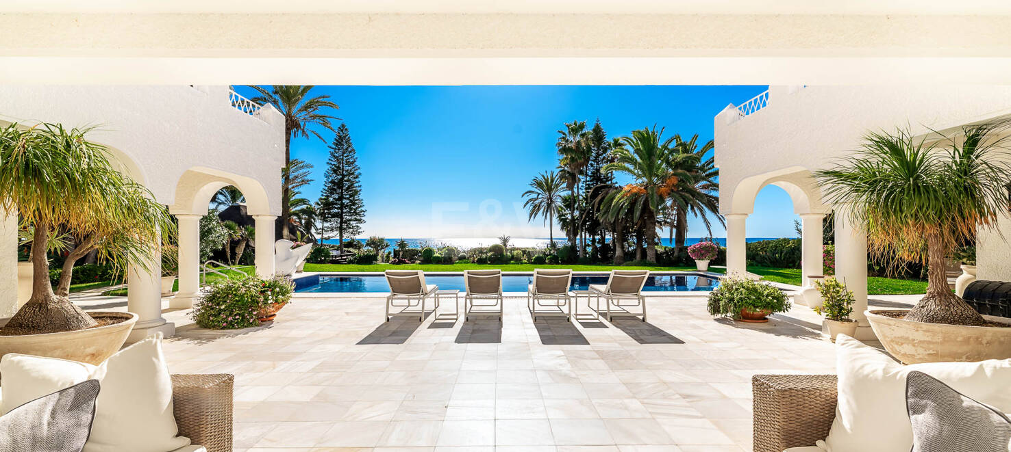 Iconic Frontline Beach Estate with Private Beach Access