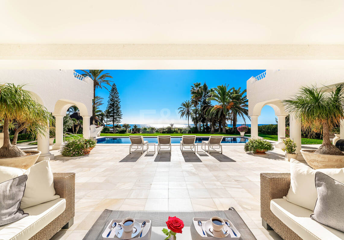 Iconic Frontline Beach Estate with Private Beach Access