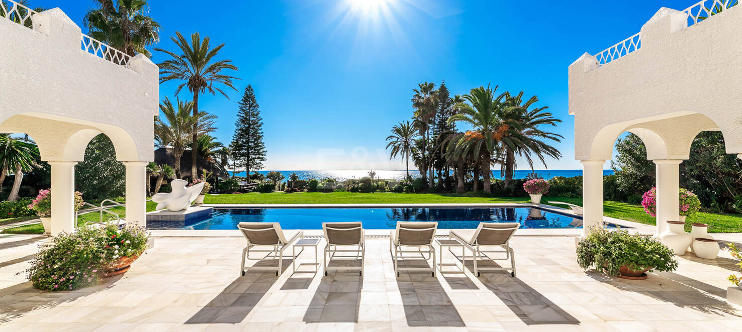 Iconic Frontline Beach Estate with Private Beach Access