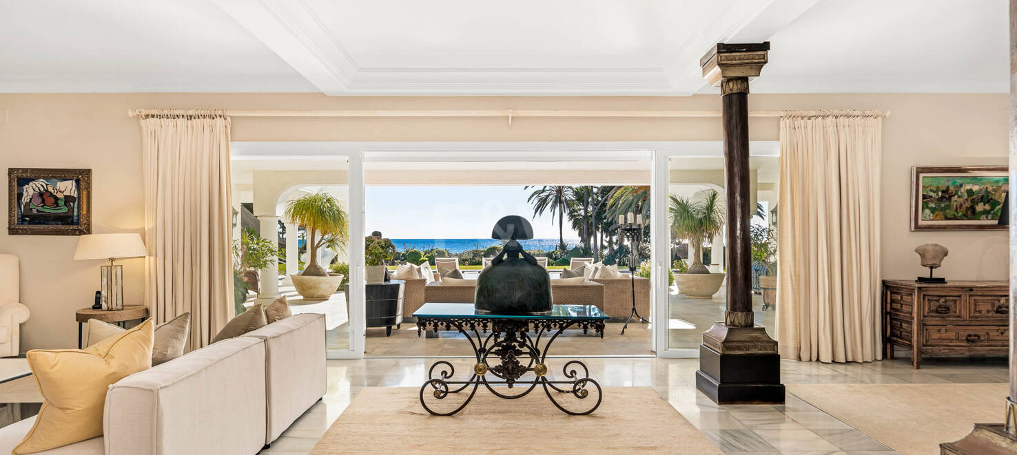 Iconic Frontline Beach Estate with Private Beach Access