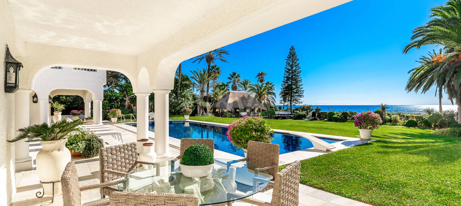 Iconic Frontline Beach Estate with Private Beach Access