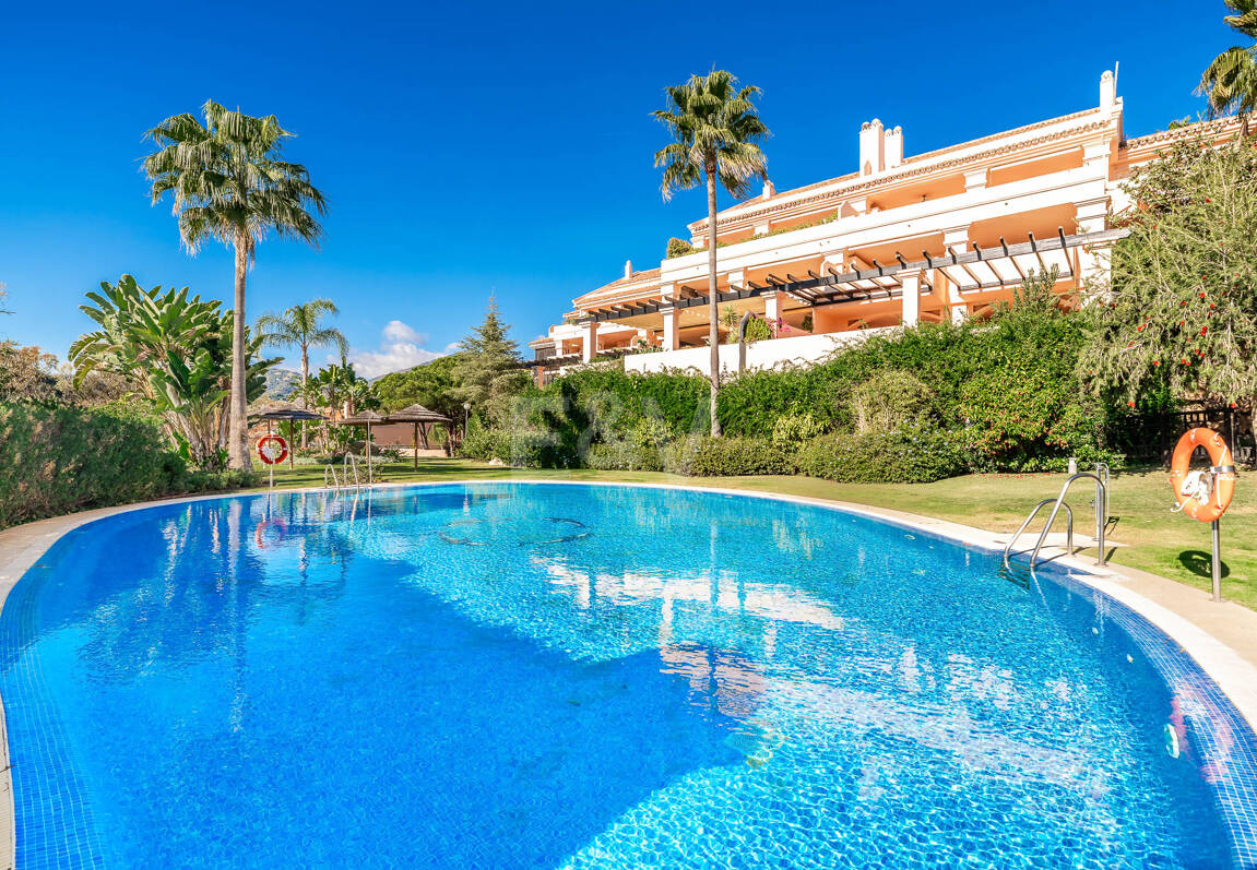 Spacious Apartment with Sea Views in a Prestigious Gated Community