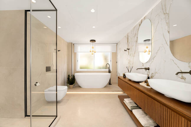 Spacious Apartment with Sea Views in a Prestigious Gated Community