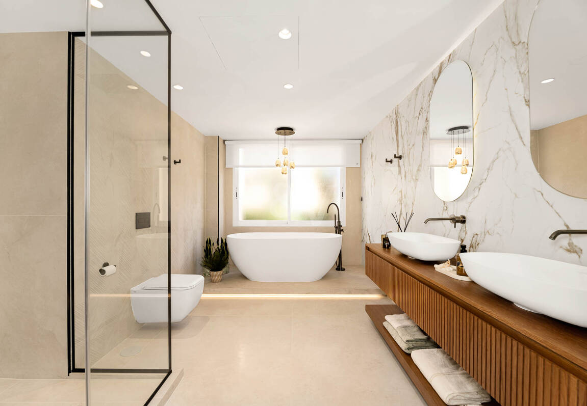 Spacious Apartment with Sea Views in a Prestigious Gated Community