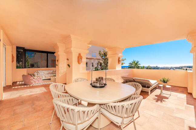 Spacious Apartment with Sea Views in a Prestigious Gated Community