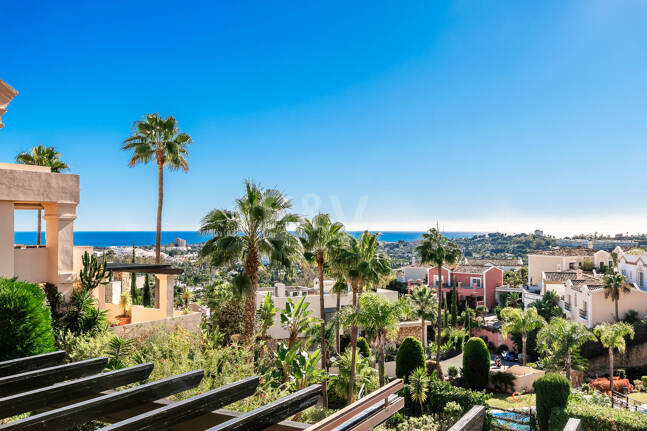 Spacious Apartment with Sea Views in a Prestigious Gated Community