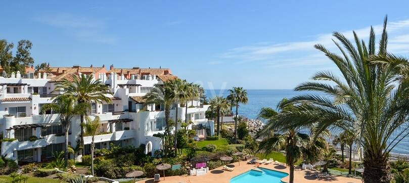 Elegantes Strandapartment in erster Reihe