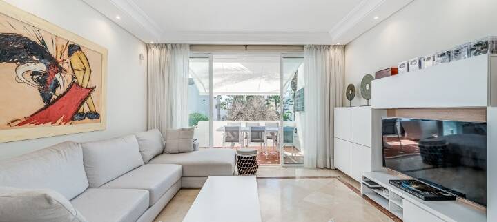 Elegantes Strandapartment in erster Reihe