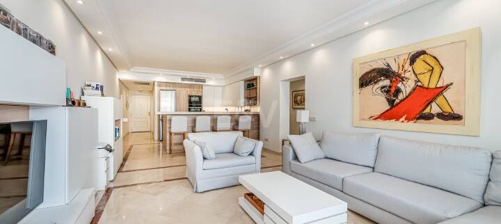 Elegantes Strandapartment in erster Reihe