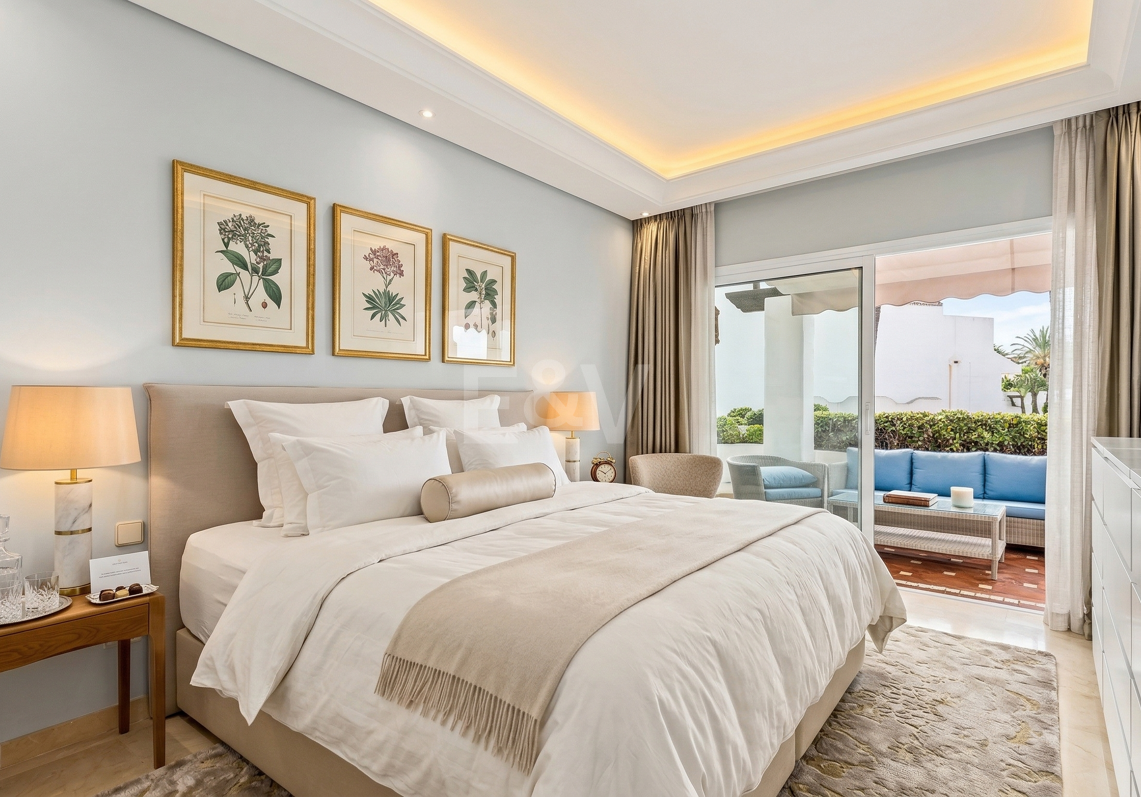 Elegancki apartament w Beachfront Gated Community, Walking Distance to Puerto Banús